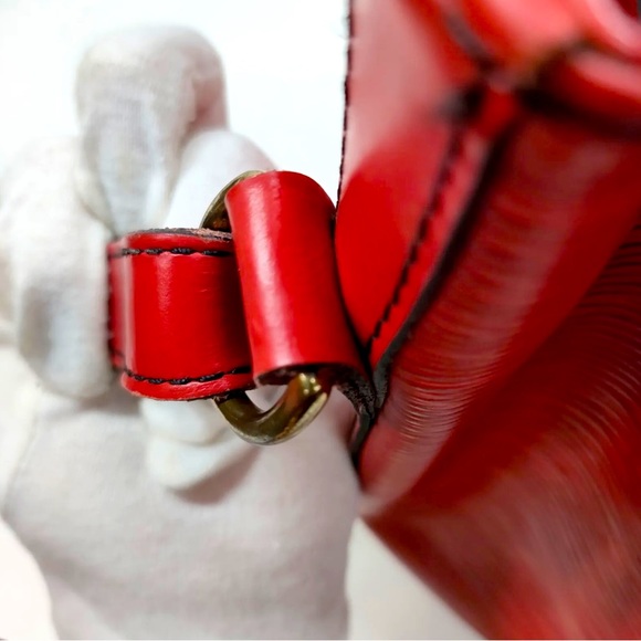 - Louis Vuitton LV Shoulder Bag M44107 Petit Noe Red Epi made in France 🇫🇷 - Picture 8 of 8